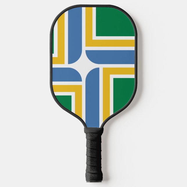 Flag of Portland, Oregon Pickleball Paddle (Front)