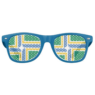Flag of Portland, Oregon Retro Sunglasses
