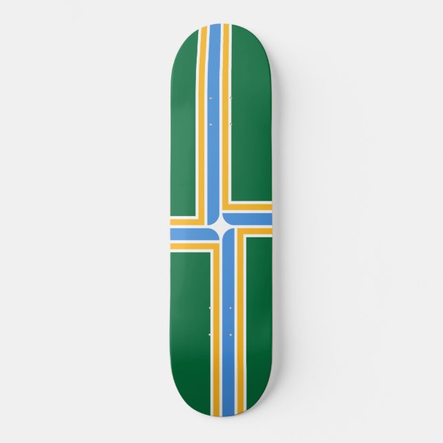 Flag of Portland (Oregon) Skateboard (Front)