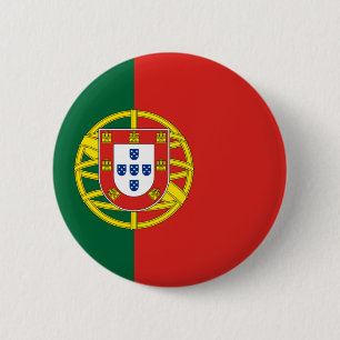 Flag of Portugal 2 Inch Round Button