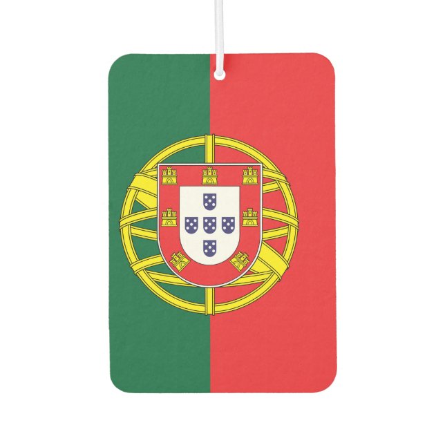 Flag of Portugal Air Freshener (Front)