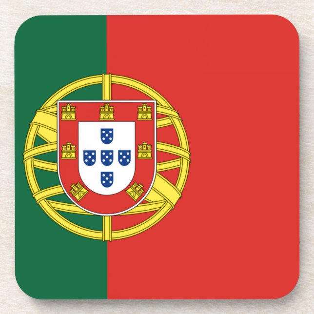 Flag of Portugal Coaster (Front)