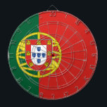 Flag of Portugal Dartboard<br><div class="desc">Flag of Portugal - Bandeira de Portugal</div>