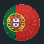 Flag of Portugal Dartboard<br><div class="desc">Flag of Portugal - Bandeira de Portugal</div>