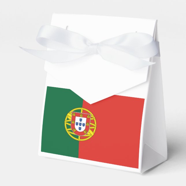 Flag of Portugal Favor Box (Front Side)