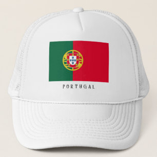 Flag of Portugal for Day of Portugal holiday  Trucker Hat