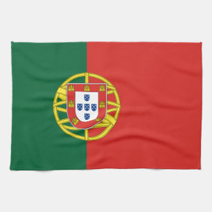 Flag of Portugal Kitchen Towel