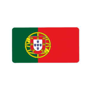Flag of Portugal Label
