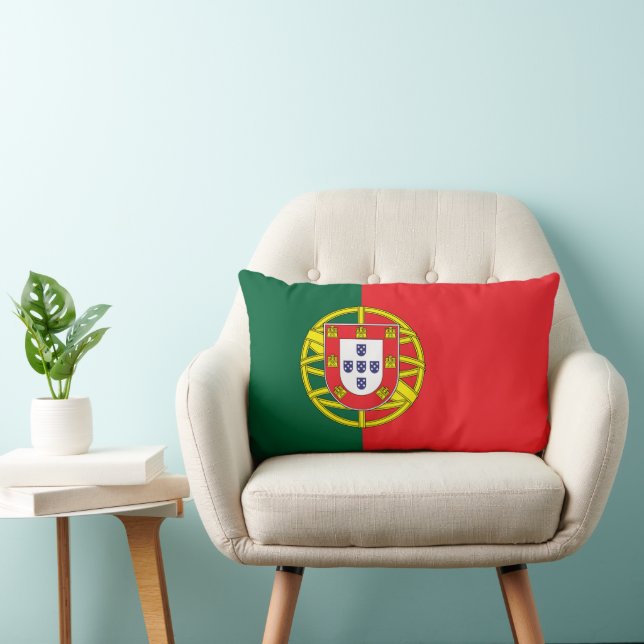 Flag of Portugal Lumbar Pillow (Chair)