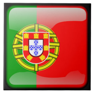 Flag of Portugal Tile