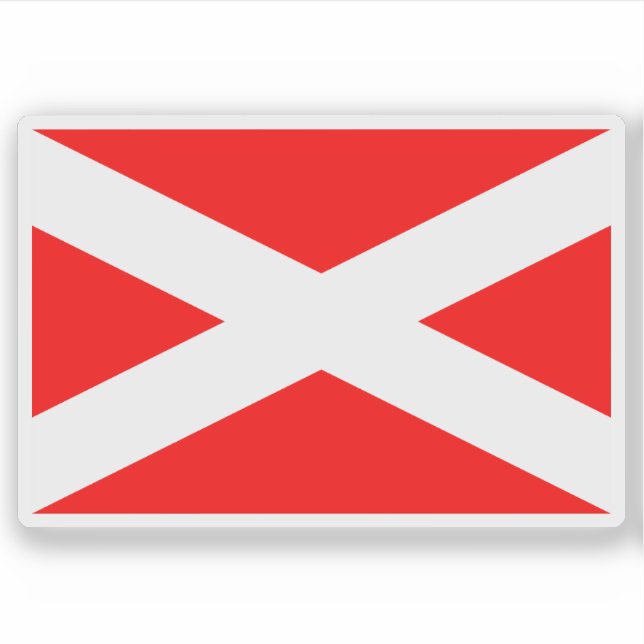 Flag of Prachatice, Czech Republic (Front)