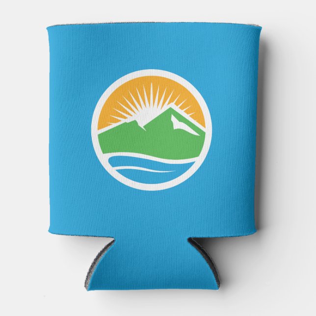 Flag of Provo, Utah Can Cooler (Front)