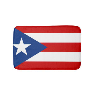 Flag of Puerto Rico Bath Mat