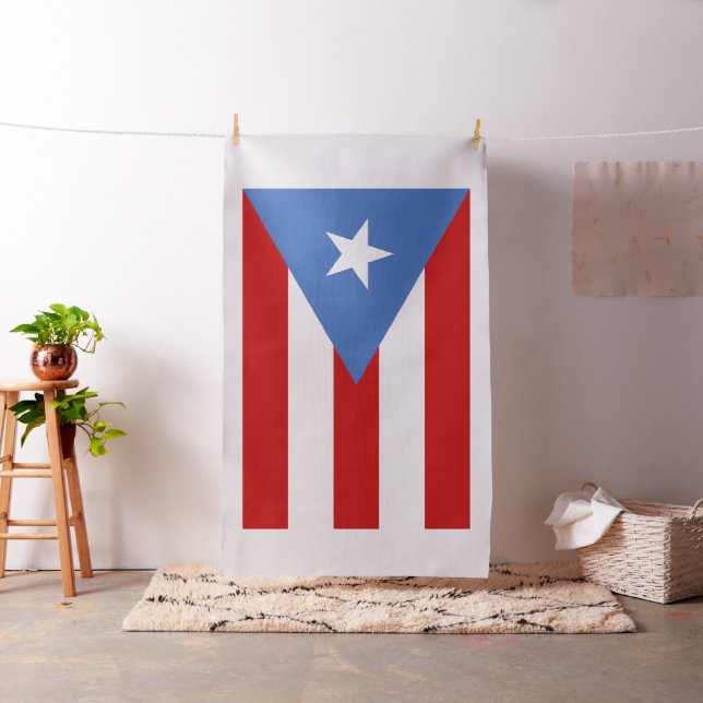 Flag of Puerto Rico Fabric (In Situ)