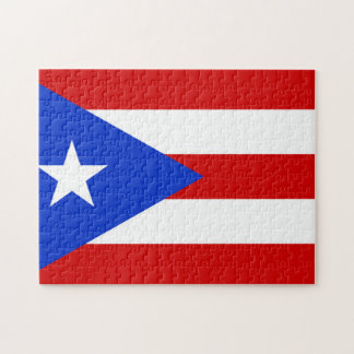 Flag of Puerto Rico Jigsaw Puzzle