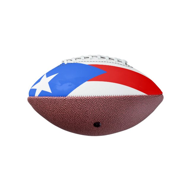Flag of Puerto Rico Mini Football (Rotated 270)
