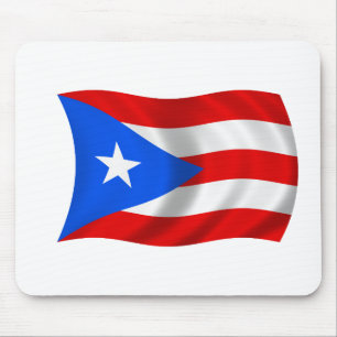 Flag of Puerto Rico Mouse Pad