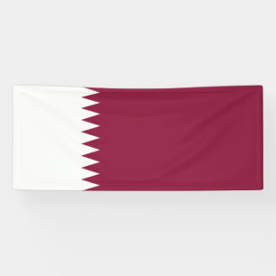 Flag of Qatar Banner