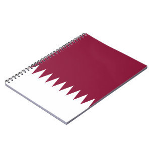 Flag of Qatar Notebook