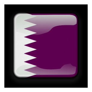 Flag of Qatar Poster