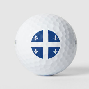 Flag of Québec, Canada Golf Balls