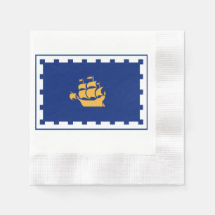 Flag of Quebec City Napkin