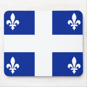 Flag of Quebec Mouse Pad