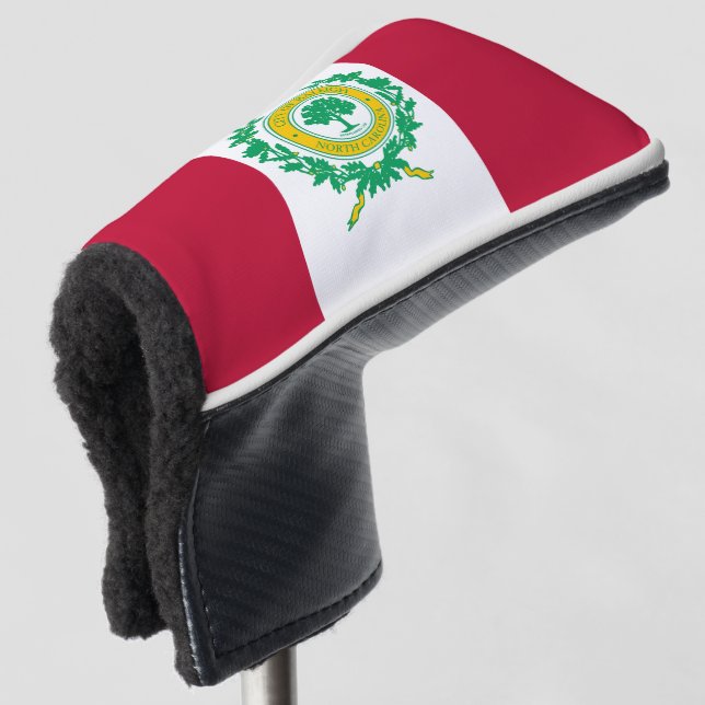 Flag of Raleigh, North Carolina Golf Head Cover (3/4 Front)