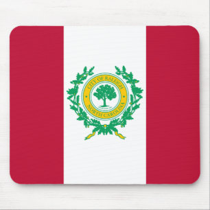 Flag of Raleigh, North Carolina Mouse Pad