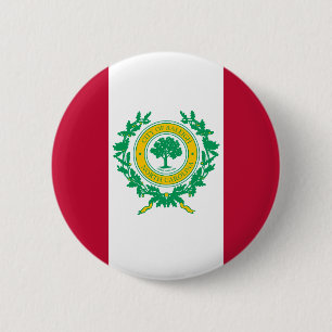 Flag of Raleigh, North Carolina Pinback Button