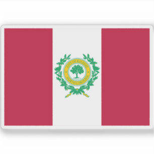 Flag of Raleigh, North Carolina, USA