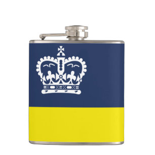 Flag of Regina, Saskatchewan Flask