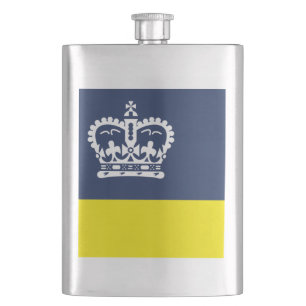 Flag of Regina, Saskatchewan Flask