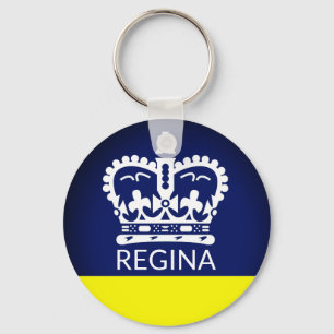 Flag of Regina, Saskatchewan Keychain