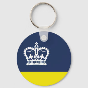 Flag of Regina, Saskatchewan Keychain
