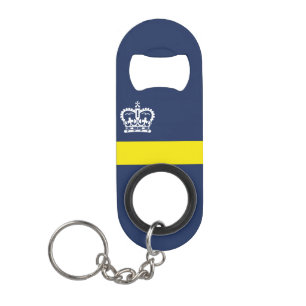Flag of Regina, Saskatchewan Keychain Bottle Opene Keychain Bottle Opener