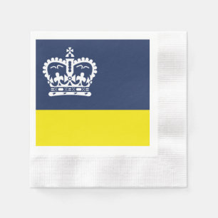 Flag of Regina, Saskatchewan Napkins