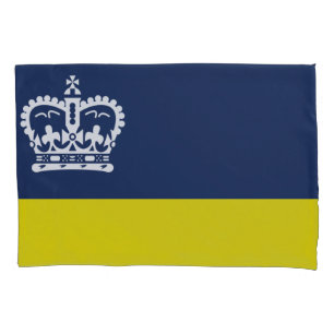 Flag of Regina, Saskatchewan Pillow Case