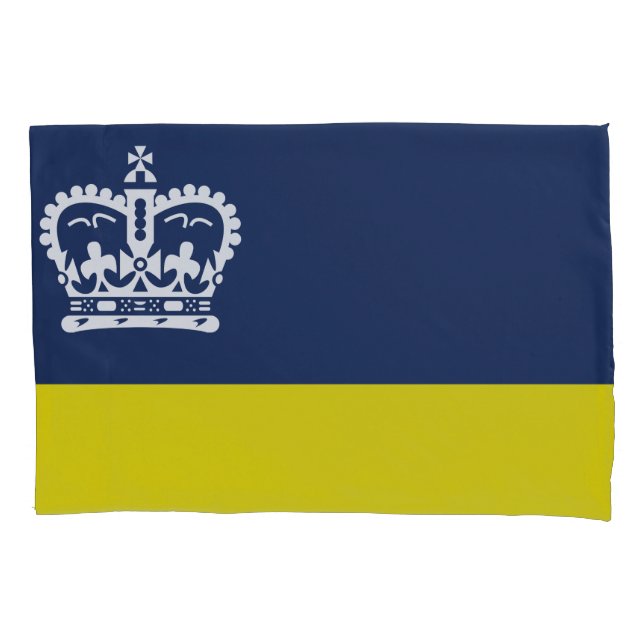 Flag of Regina, Saskatchewan Pillow Case (Front)