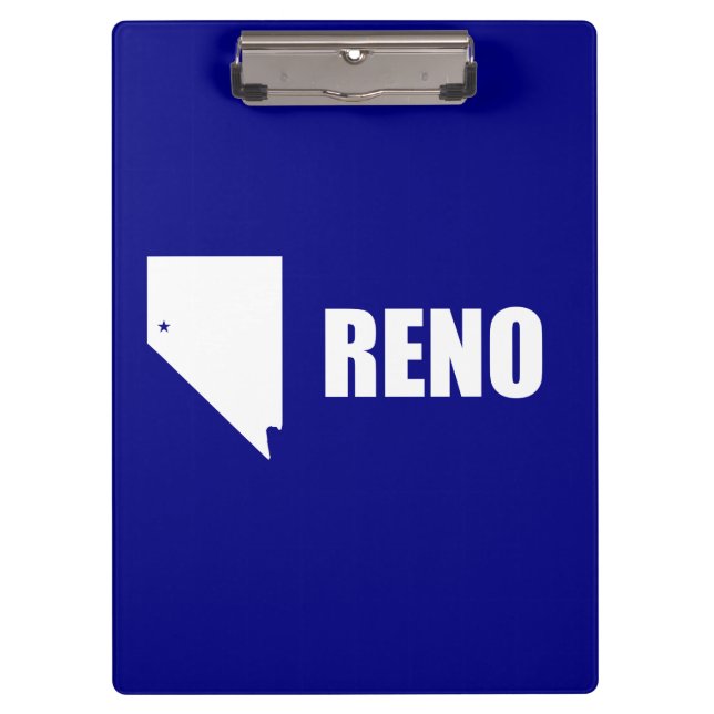 Flag of Reno, Nevada Clipboard (Front)