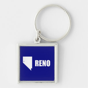 Flag of Reno, Nevada Keychain