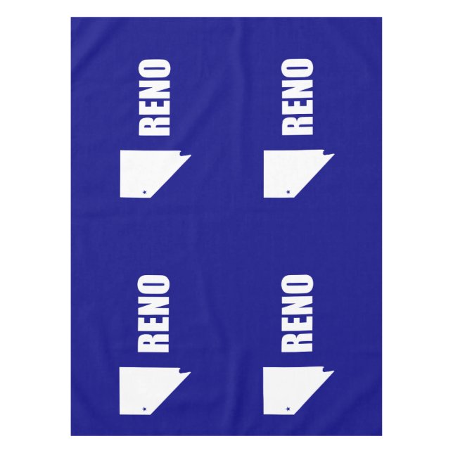 Flag of Reno, Nevada Tablecloth (Front)