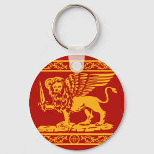Flag of Republic of Venice Keychain