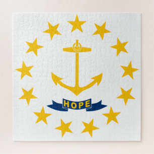 Flag of Rhode Island (US State) Jigsaw Puzzle