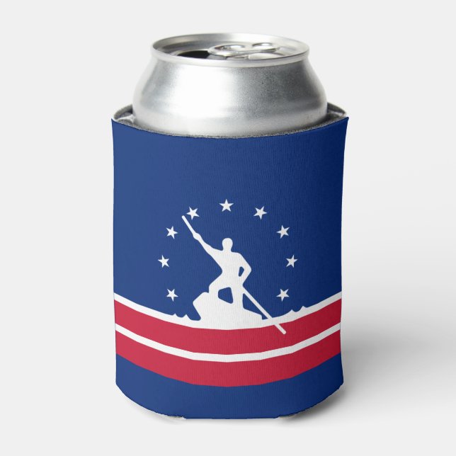 Flag of Richmond, Virginia Can Cooler (Can Front)
