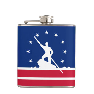 Flag of Richmond, Virginia Flask