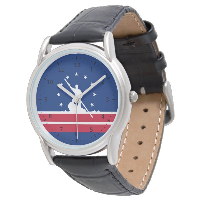 Flag of Richmond, Virginia Watch (Angled)