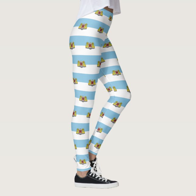 Flag of Riga, Latvia Leggings (Right)