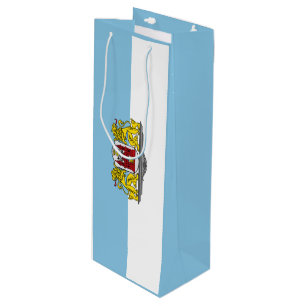 Flag of Riga, Latvia Wine Gift Bag