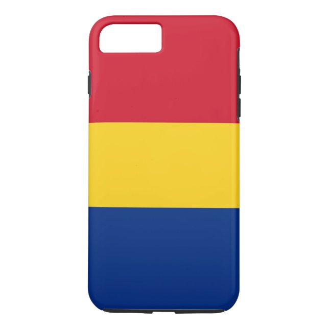 Flag of Romania Case-Mate iPhone Case (Back)